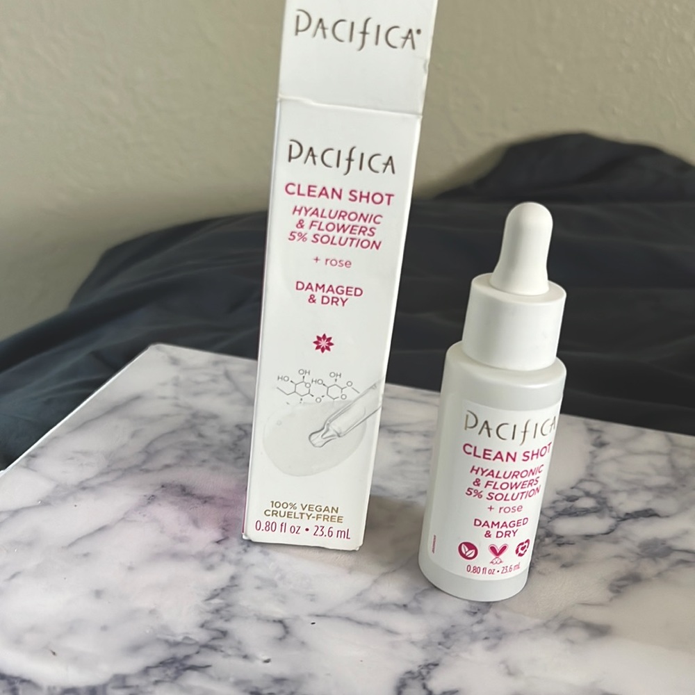 🆕 Pacifica Clean Shot Hyaluronic & Flowers 5%solution + rose, 0.80 oz / 23.6 ml